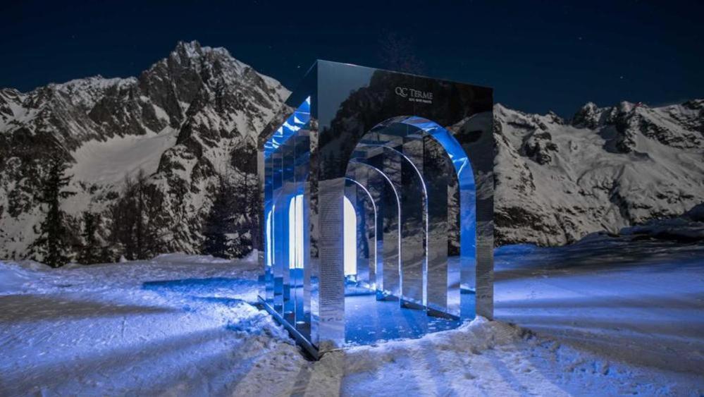 La Maison Des Guides - Trilocale A 500 Mt Dalle Piste Di Dolonne Courmayeur Esterno foto